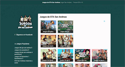 Desktop Screenshot of juegosdegtasanandreas.com