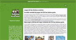 Desktop Screenshot of juegosdegtasanandreas.net