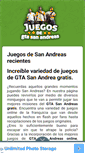 Mobile Screenshot of juegosdegtasanandreas.net
